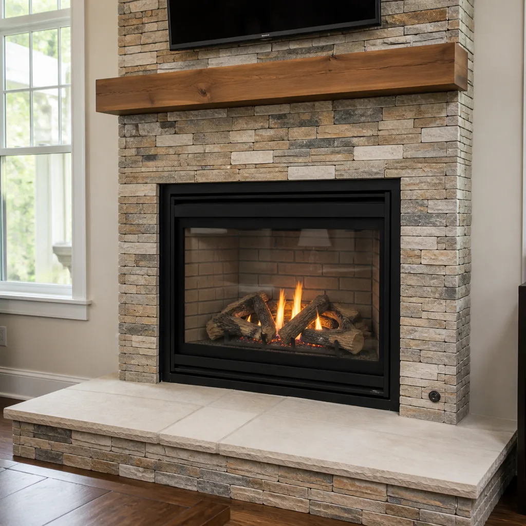 Gas fireplace service